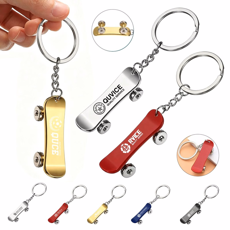 Laser-Printed Skate Keychain
