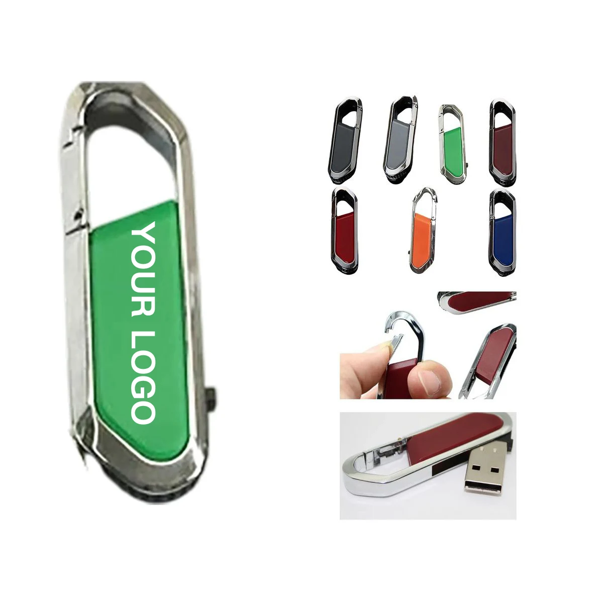 Portable USB Drive with Phone Stand 1