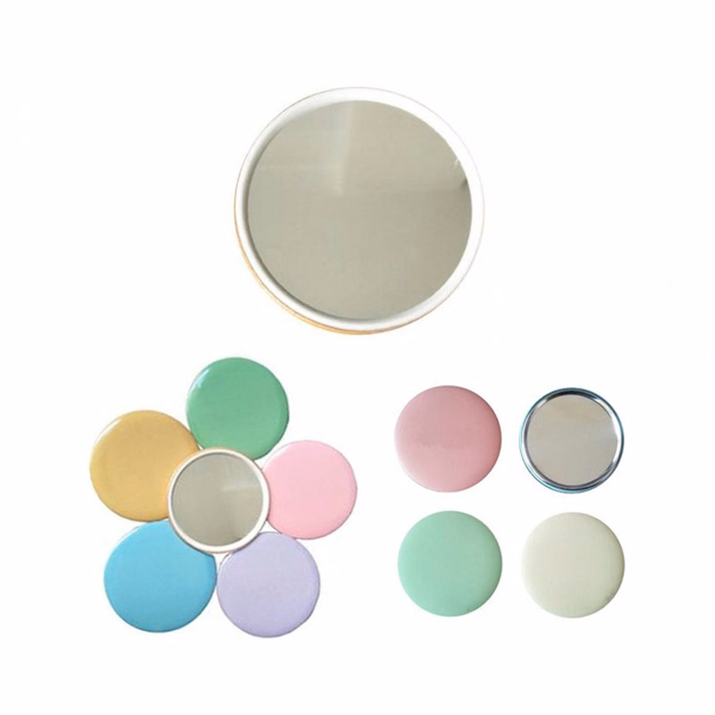 Tinplate Round Cosmetic Makeup Mirror