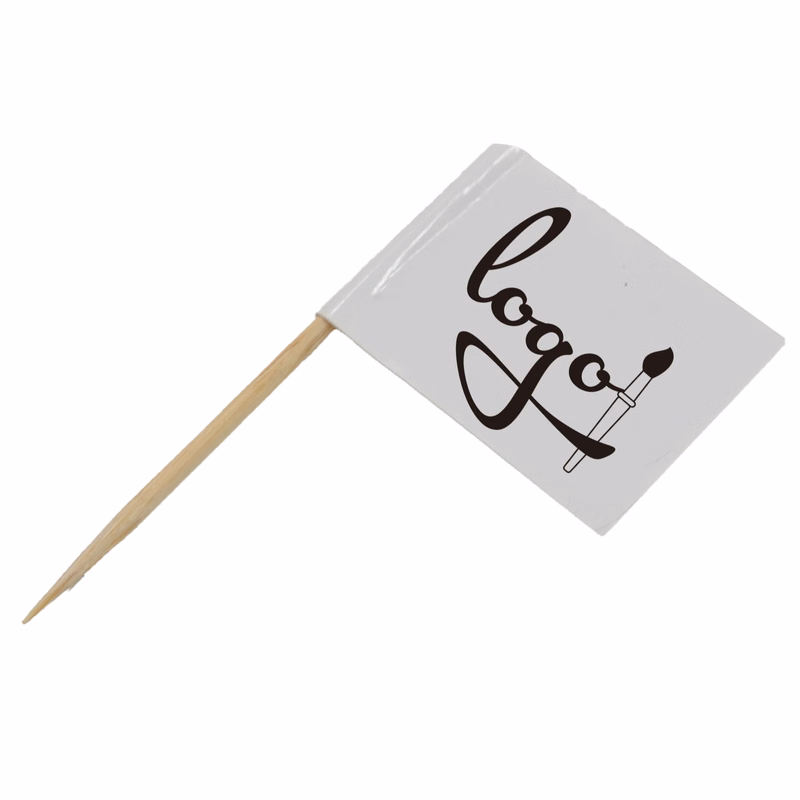 Eco Friendly Bamboo Food Flags