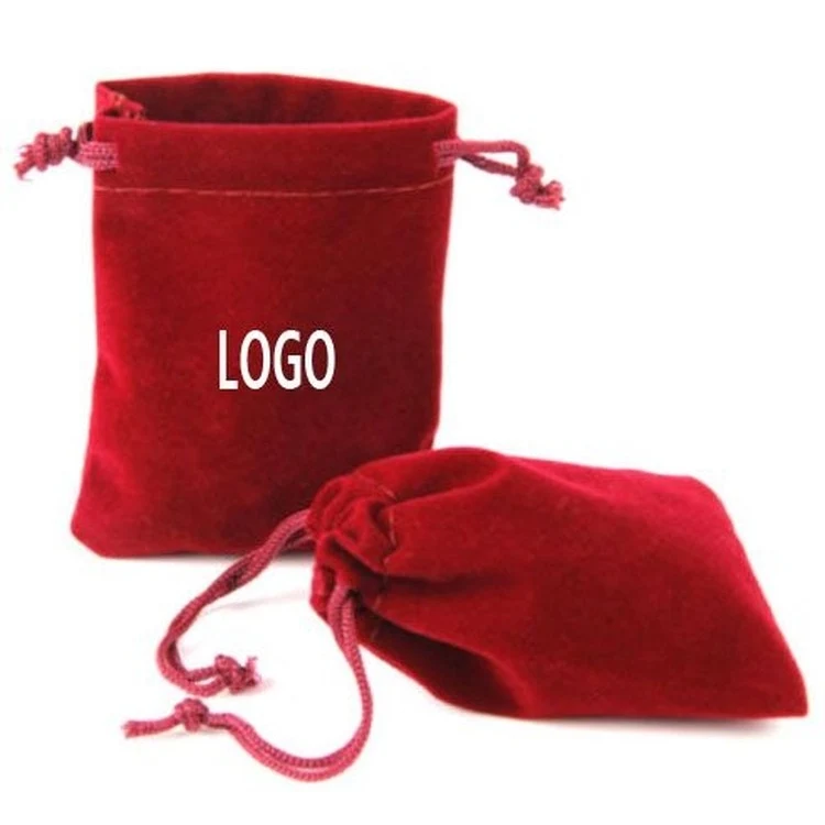 Custom Drawstring Jewelry Bags/Pouch 1