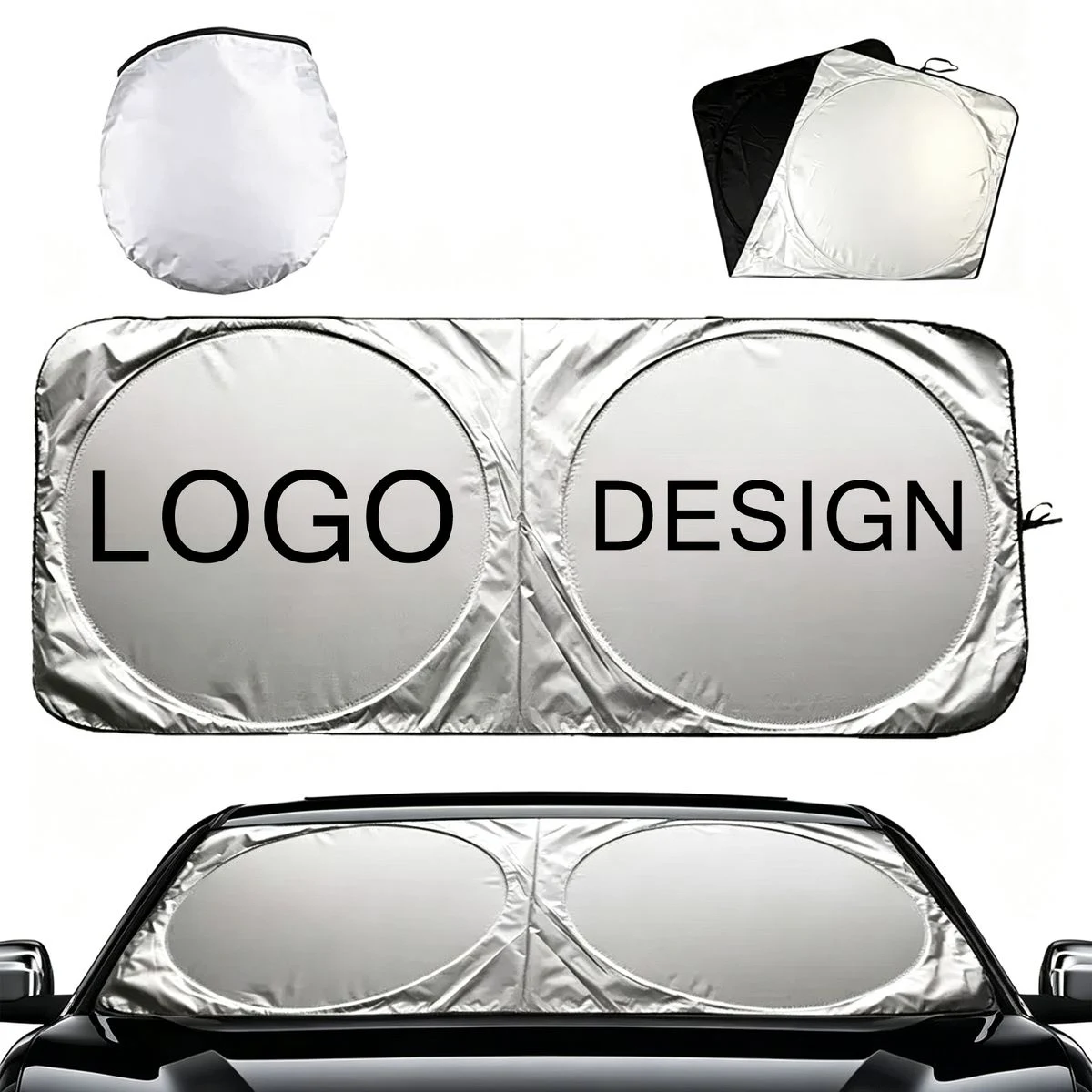 Foldable Windshield Sunshade 1