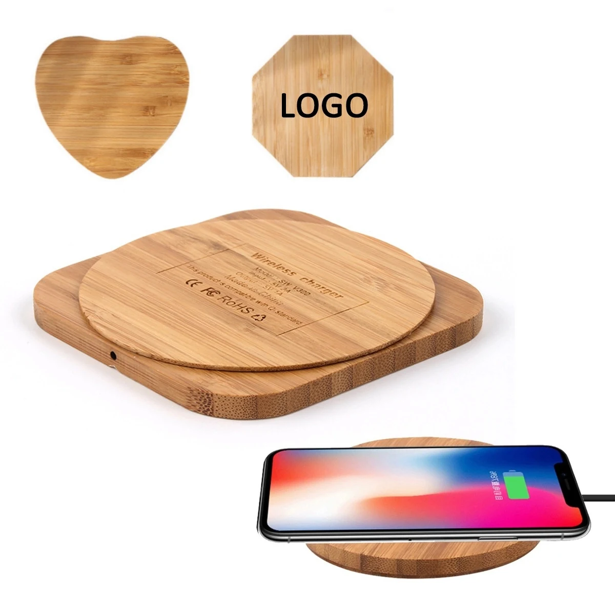 Wireless Bamboo Charger 1