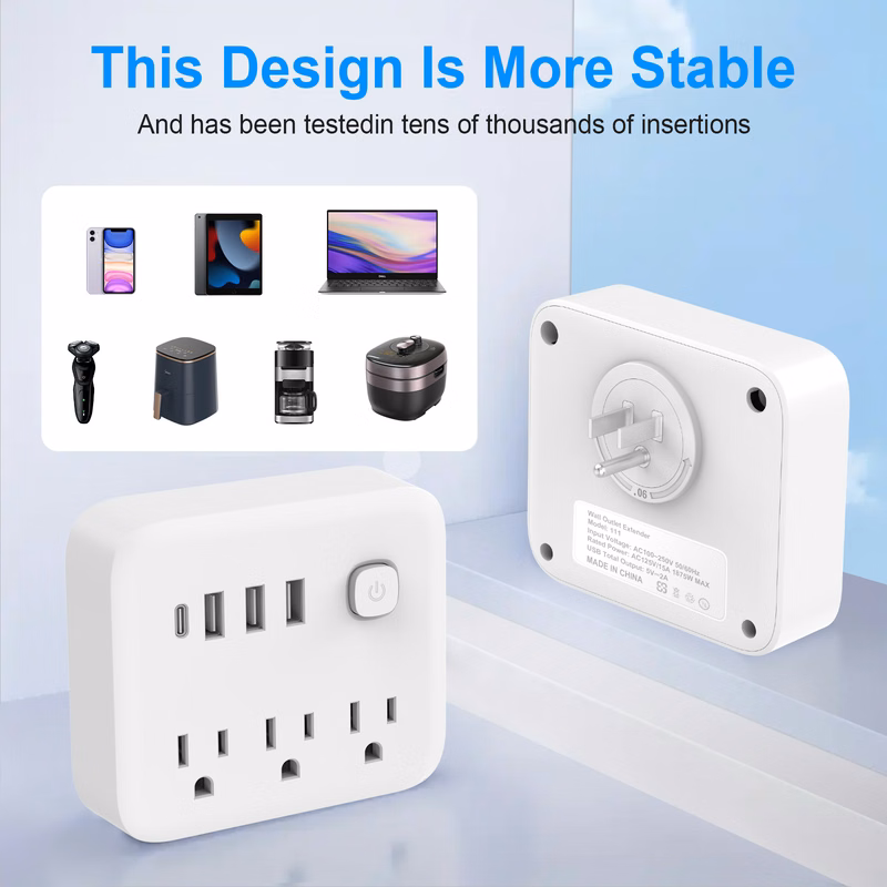 Multi-Outlet USB Mini Charger