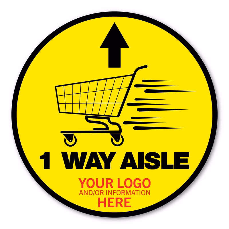 Circle Cement Decal - 12"