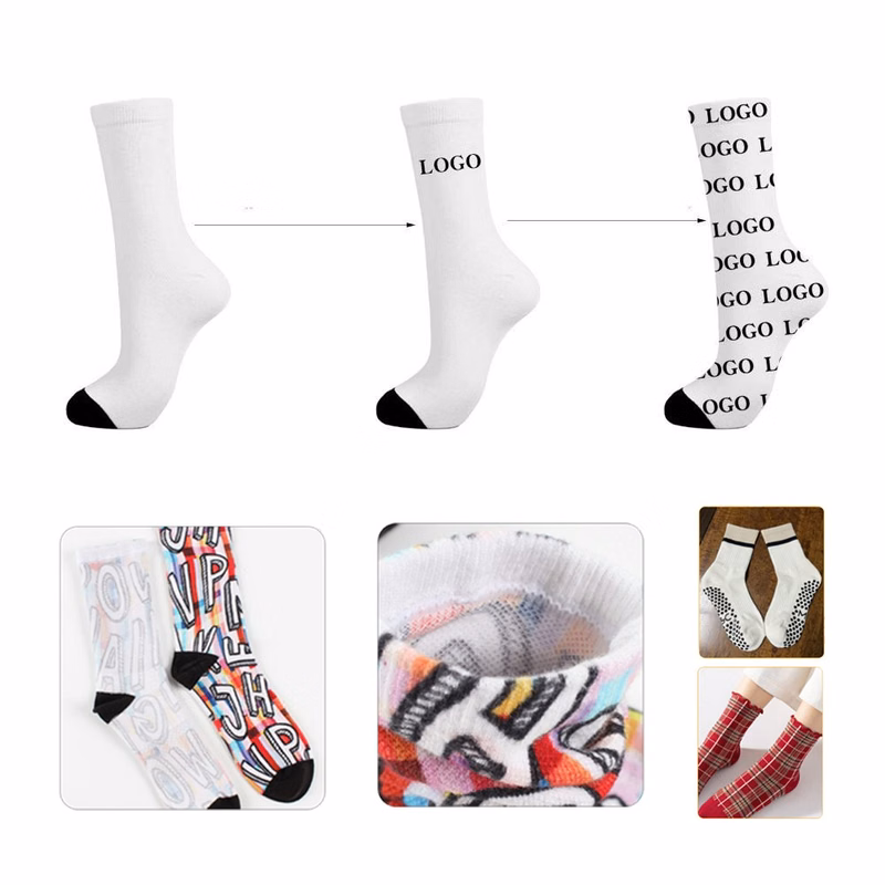 Custom 360 Digital Print Polyester Socks