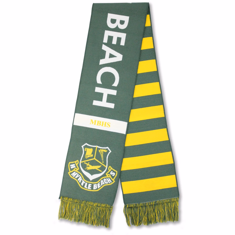 Woven Stadium Scarf High Definition 57" x 7.75"; 2 Sided