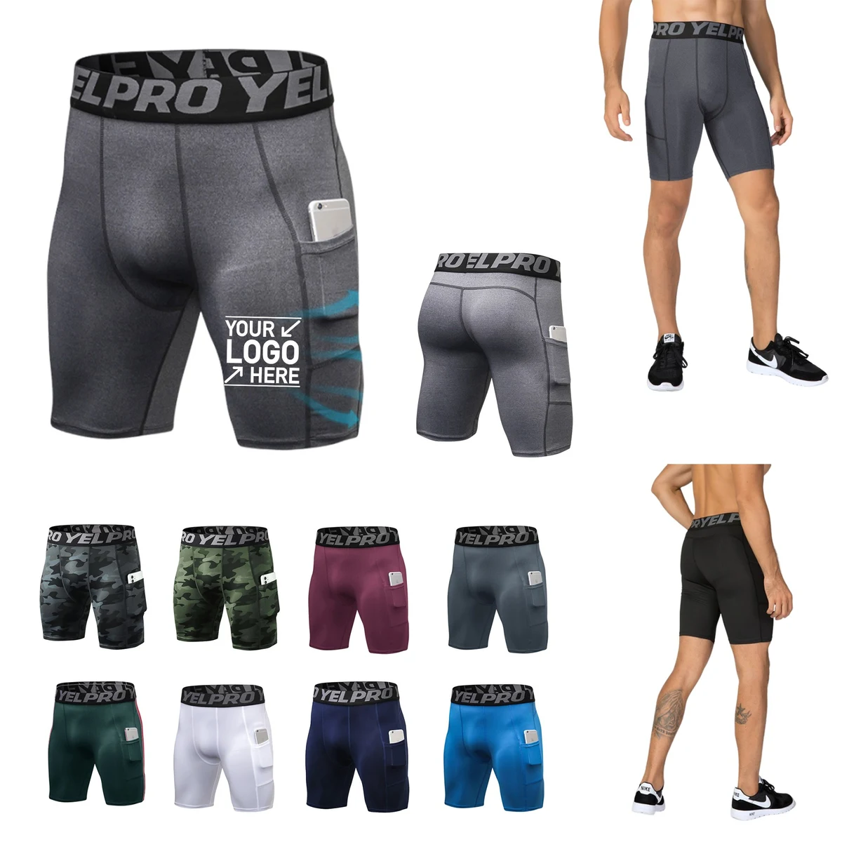 Athletic Workout Shorts 1