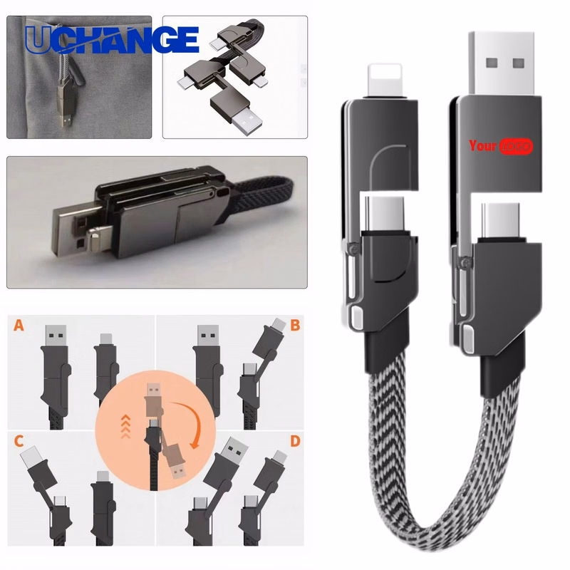 Sixty Watt Six In One Rapid Charging Cable