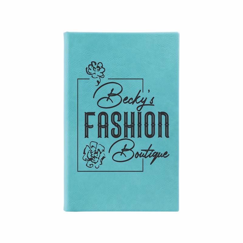5" x 8" Teal Leatherette Sketch Book