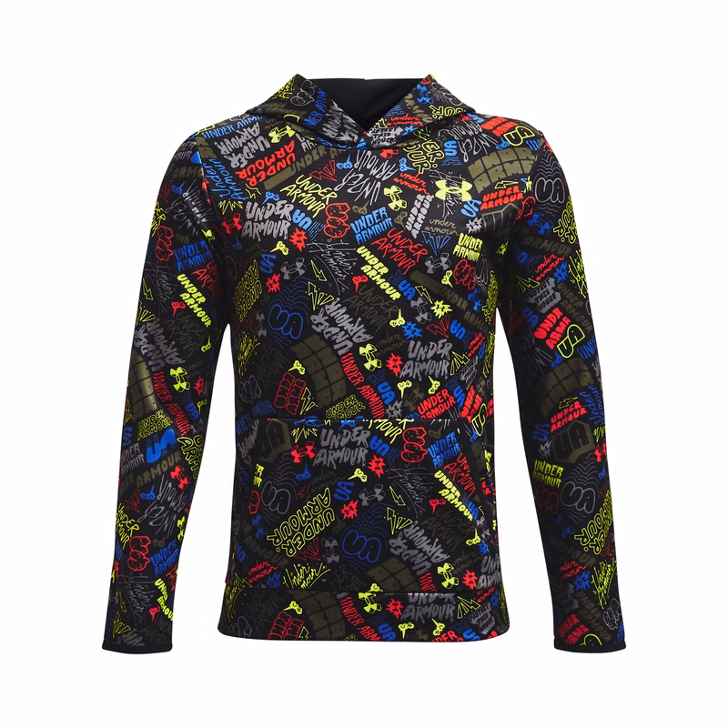 Boys' Armour Fleece Scribble Hoodie