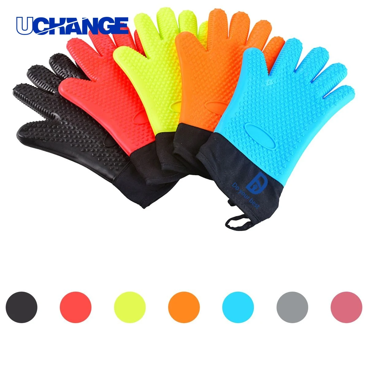 Extra Long Waterproof Heat Resistant Kitchen Glove 1