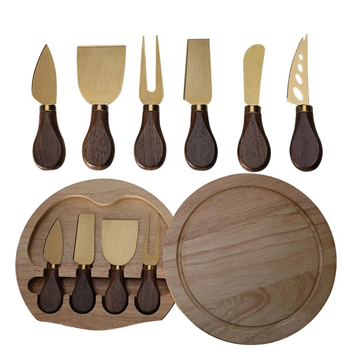 4 Piece Mini Stainless Steel Cheese Cutting Set 1