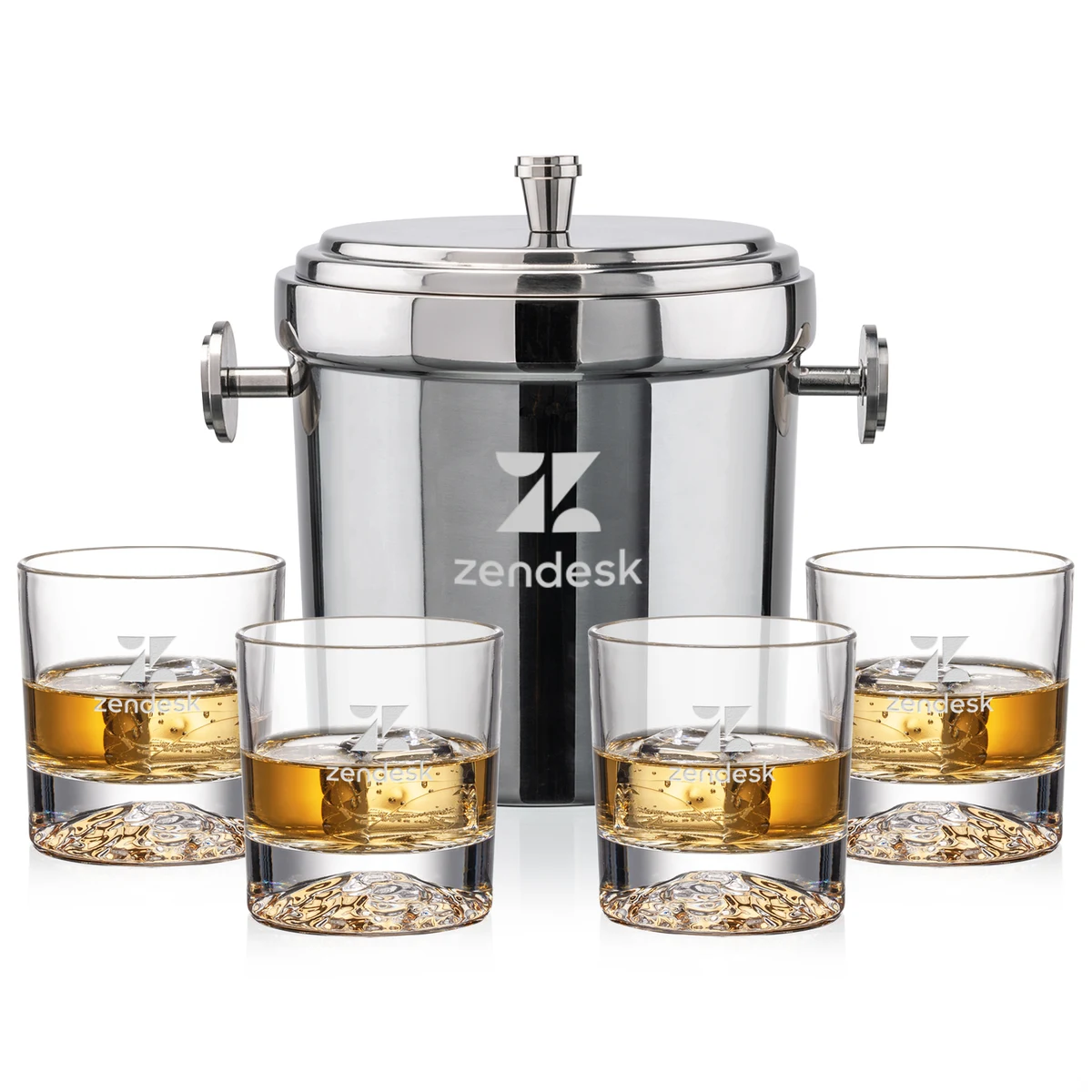 Milano Ice Bucket & Heathfield On-the-Rocks Set 1
