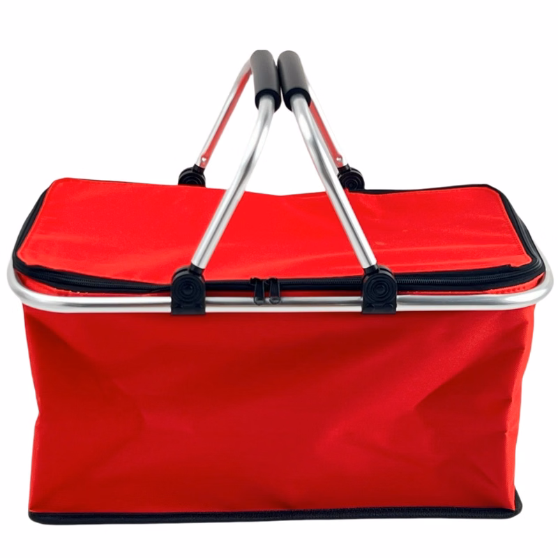 Folding Insulated Picnic Basket