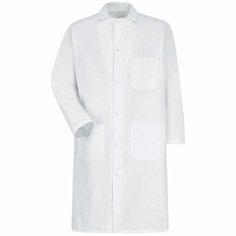Red Kap Unisex Gripper - Front Butcher Frock - Exterior Chest Pocket - 4016