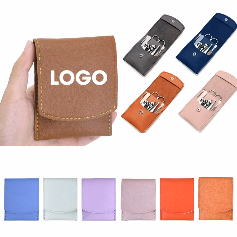 7 in 1 Nail Clipper Set with Leather Case