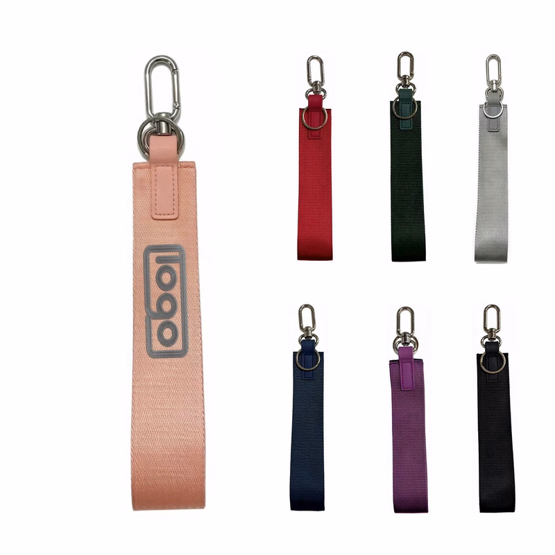 Custom Nylon Woven Keychain Lanyard