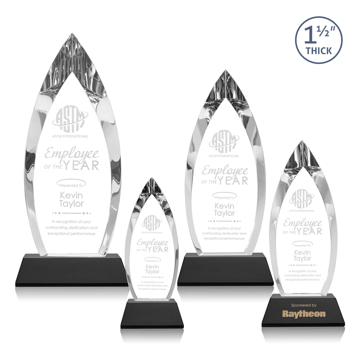 Fortier Award on Entwhistle Base - Black 1