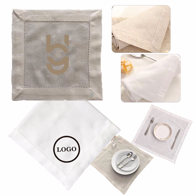 MOQ50 Square Linen Tablecloth