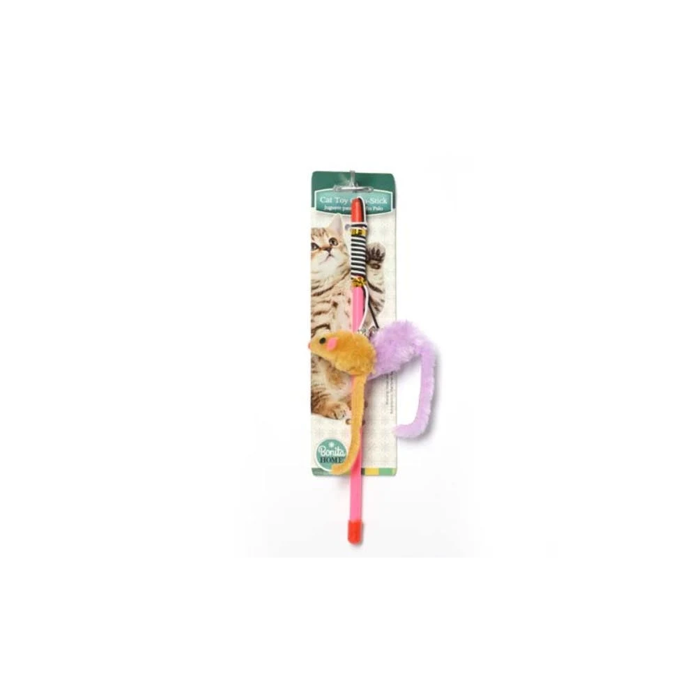 Mice-On-A-Stick Cat Toys 1