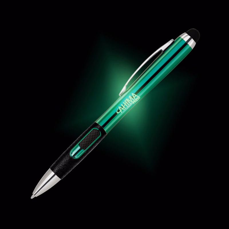 Stylus-405 Light Up Logo Stylus Pen