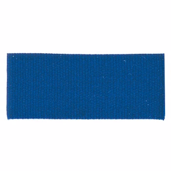 Solid Blue "V" Neck Ribbon with Clip, 1 1/2" wide