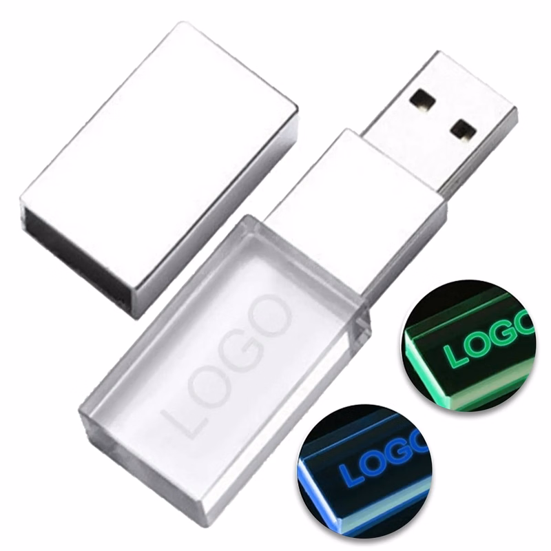 Transparent Crystal USB Flash Drive 32GB