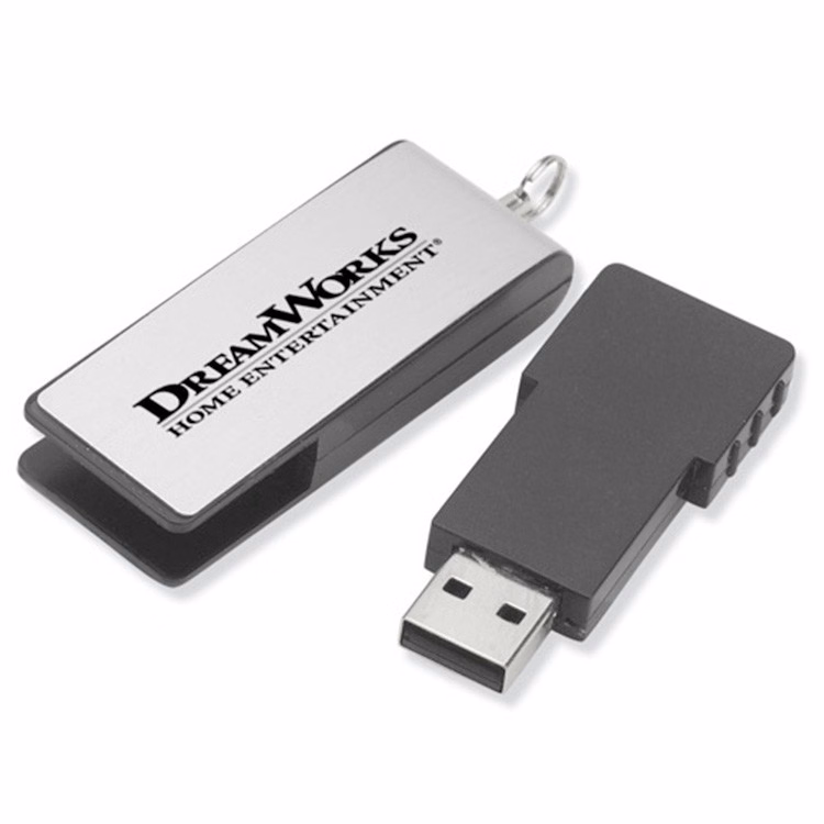 Promo USB flash drive keychain