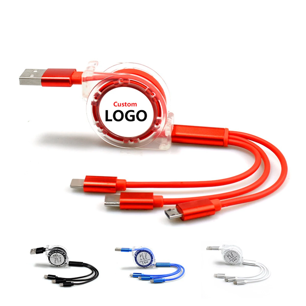 Retractable Charger Charging Cable 1