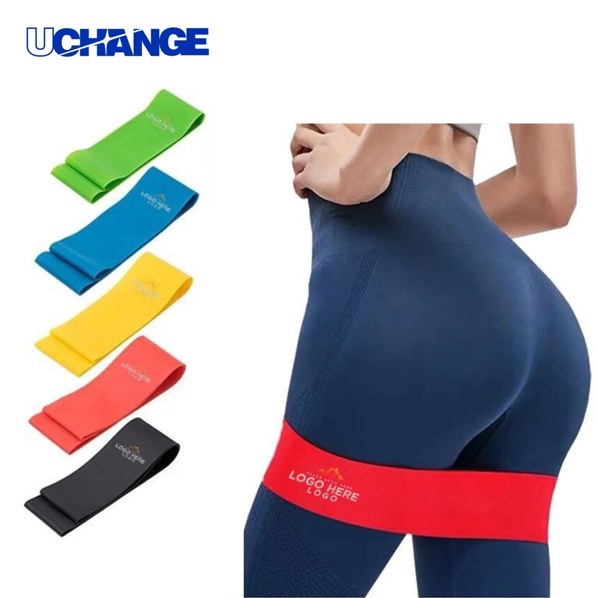Durable Resistance Exercise Band Set 1