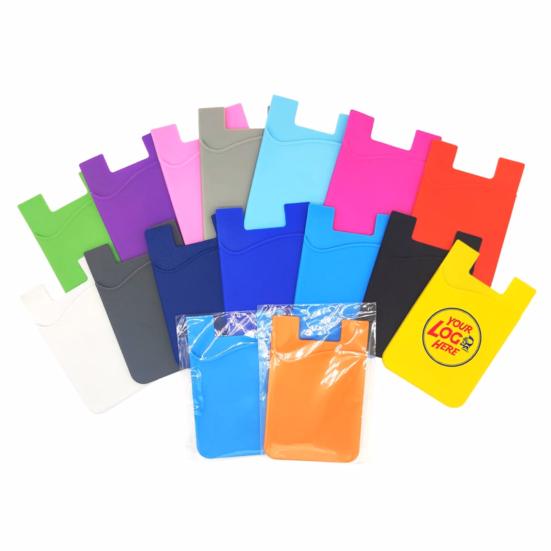 Travel Back Stick Silicone Layer Card Holder