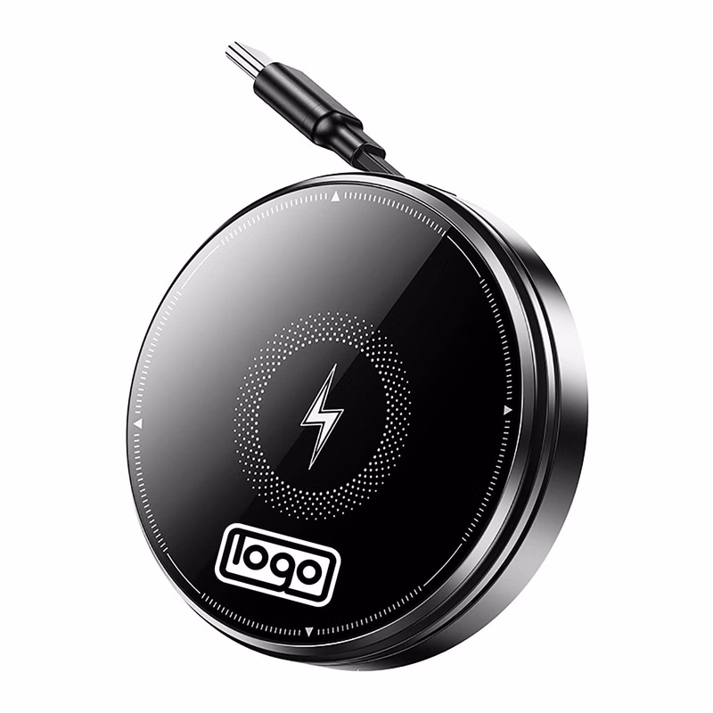 3 in 1 Magnetic Wireless Charging Retractable Cable