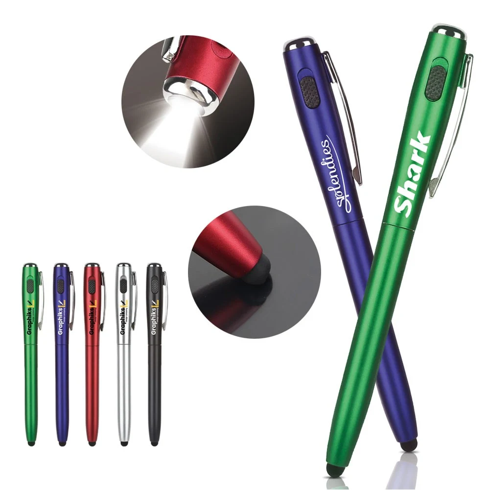 Led Flashlight Stylus Pen 1