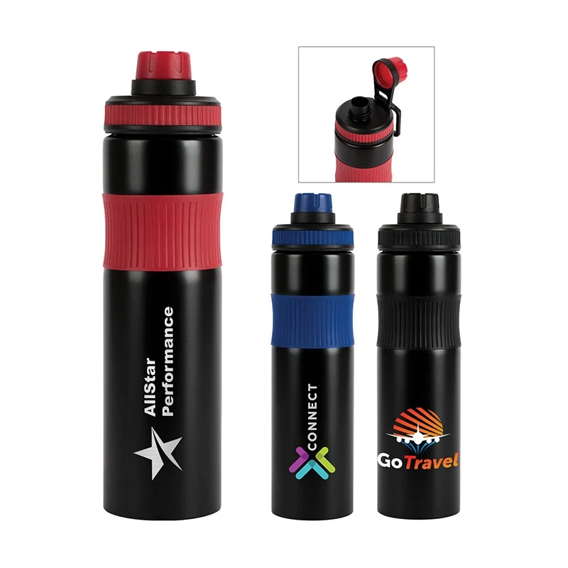 Payson 26 oz. Single Wall Recycled Stainless Steel Bottle, custom water bottle with logo imprint 1