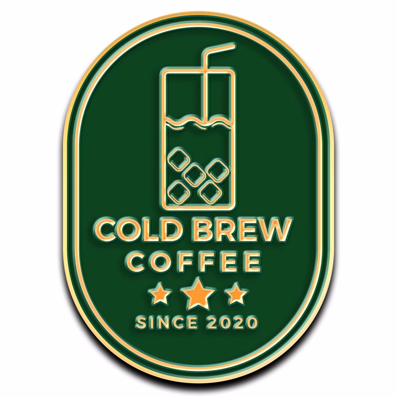 Soft Enamel Solid Iron Lapel Pin