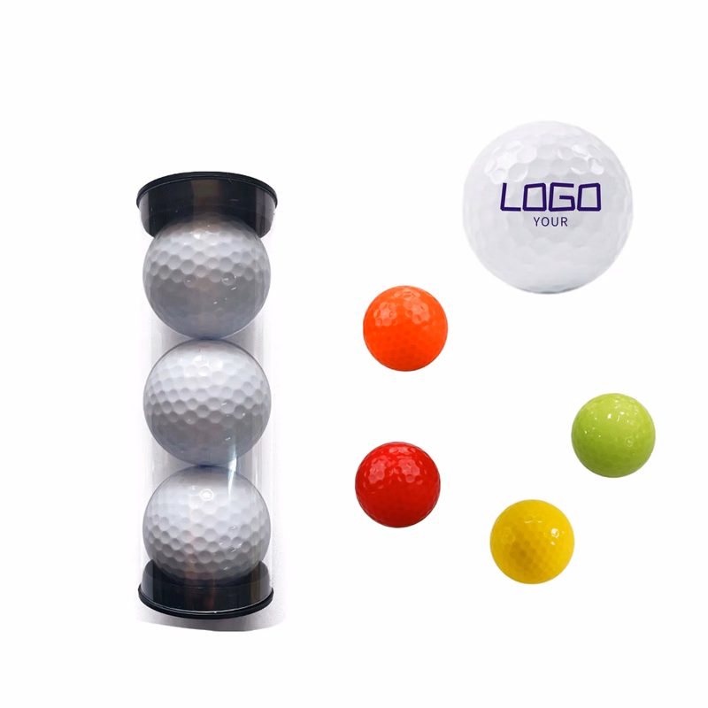 Triple Golf Ball Packs With Tube Packing