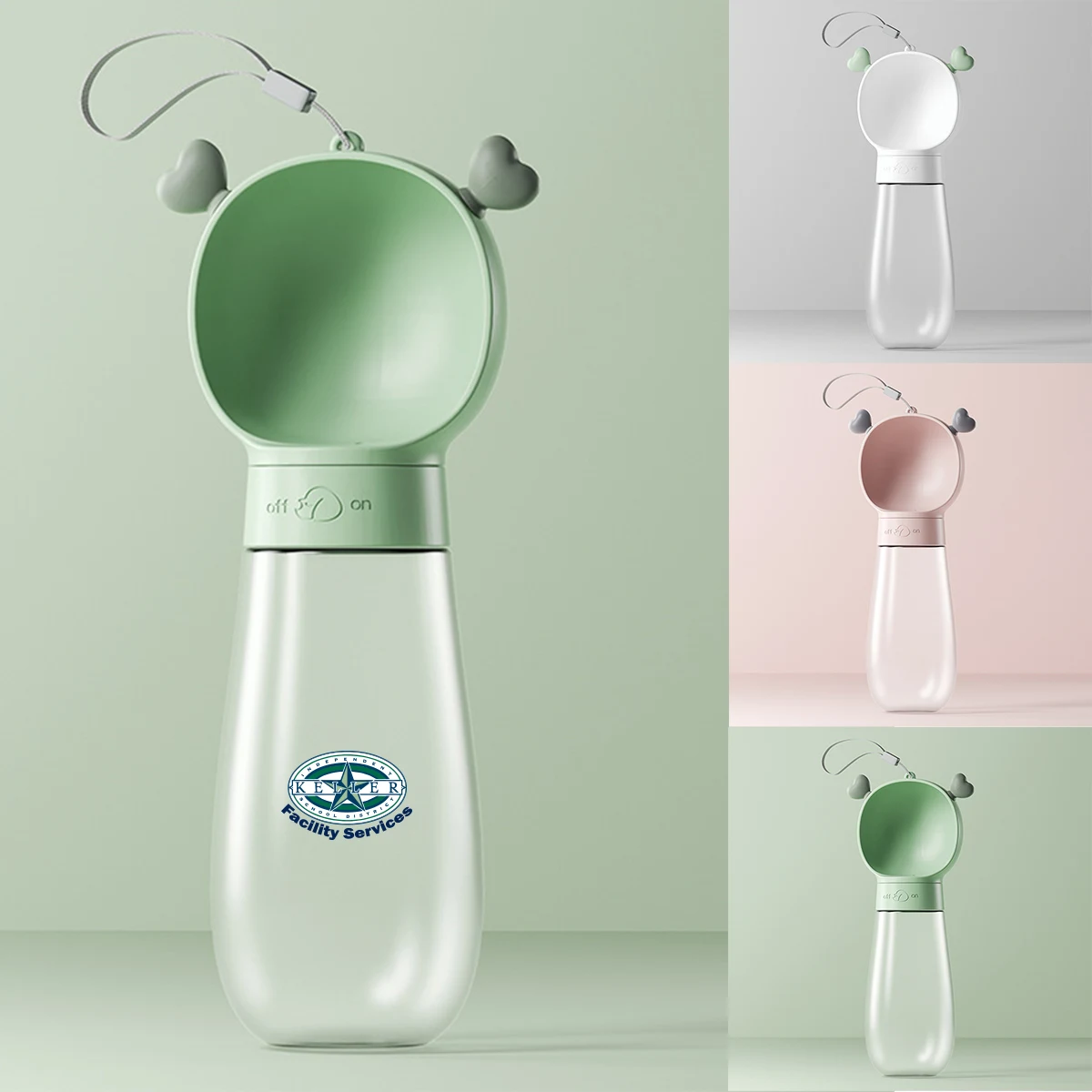 20 OZ Cute Dog Bottle 1