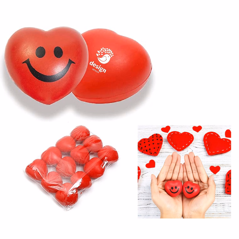 Mini Heart Shape Stress Bal