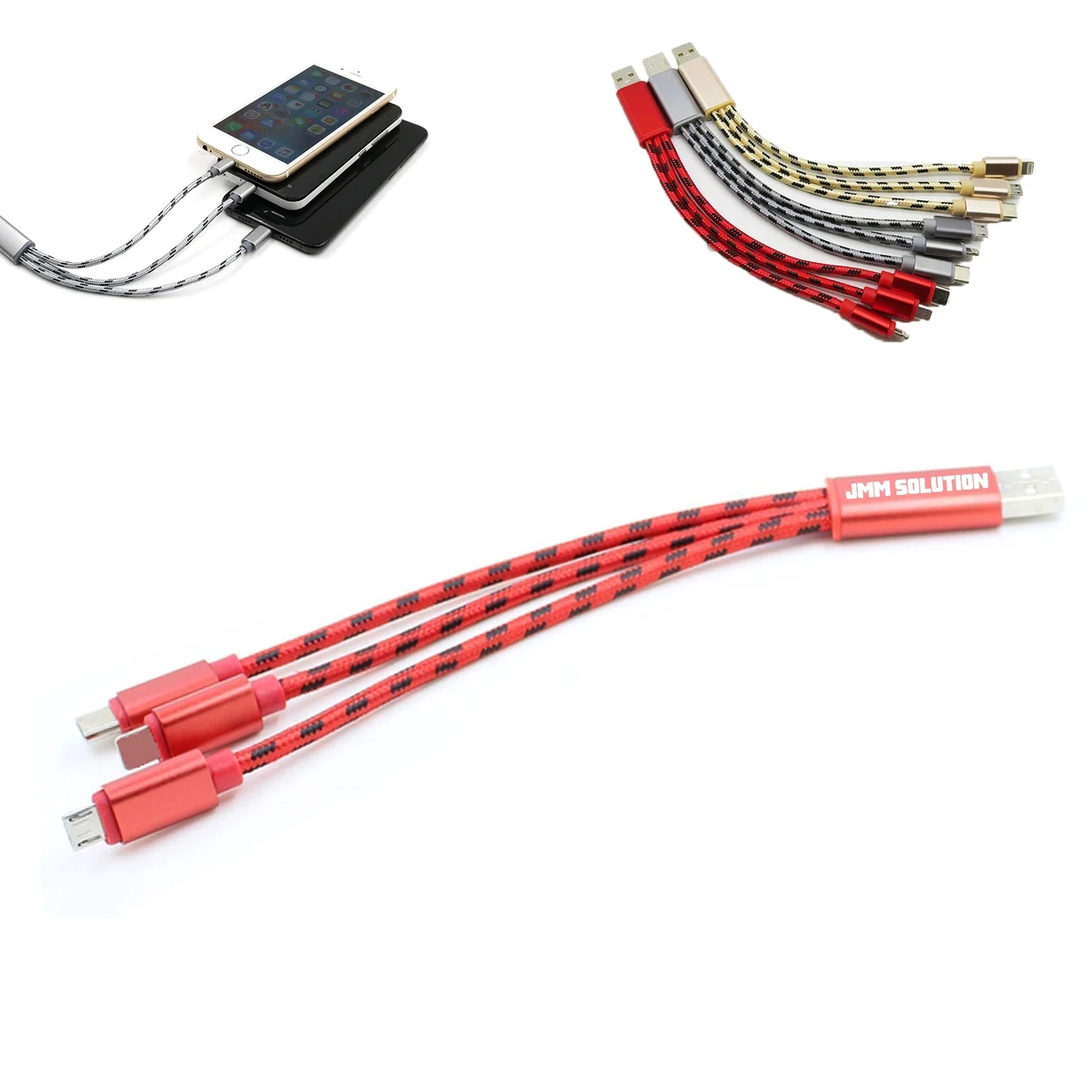 3 In 1 Universal Multi Charging Cable 1