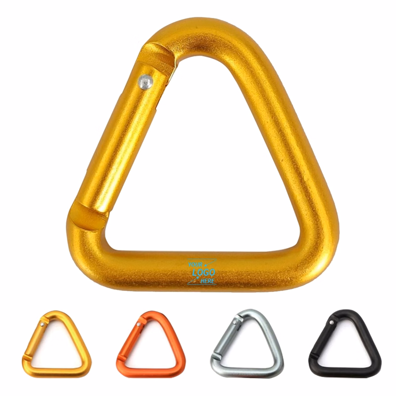 Triangular Aluminum Carabiner Clip