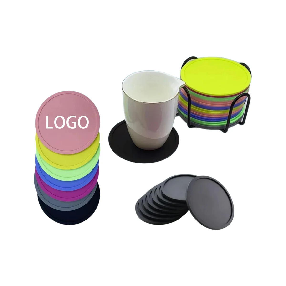 Silicone Coasters 1