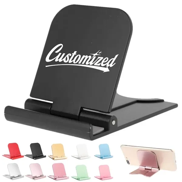 Custom Foldable Plastic Phone Stand Multi-Angle Support — Mobile Device Holder 1