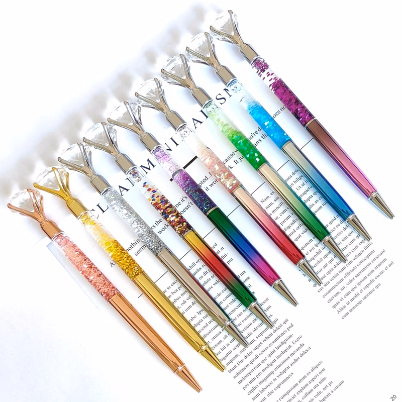 Crystal Pen w/Diamond Top