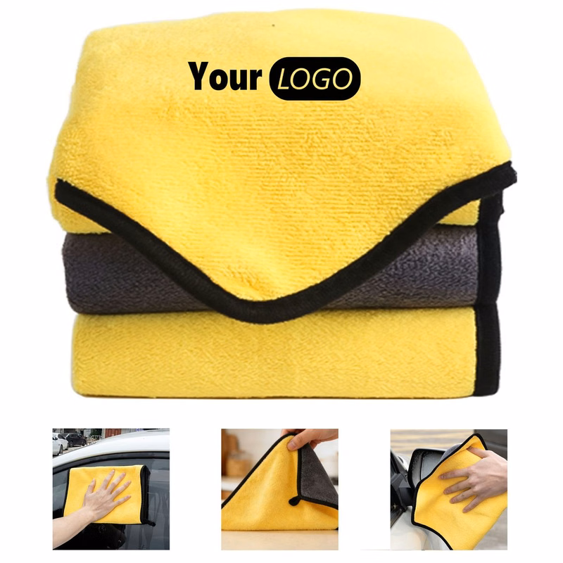Coral Fiber Car Cleaning Towel With Increased Absorbency