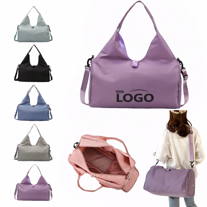 Water-Resistant Oxford Yoga Duffel Bag