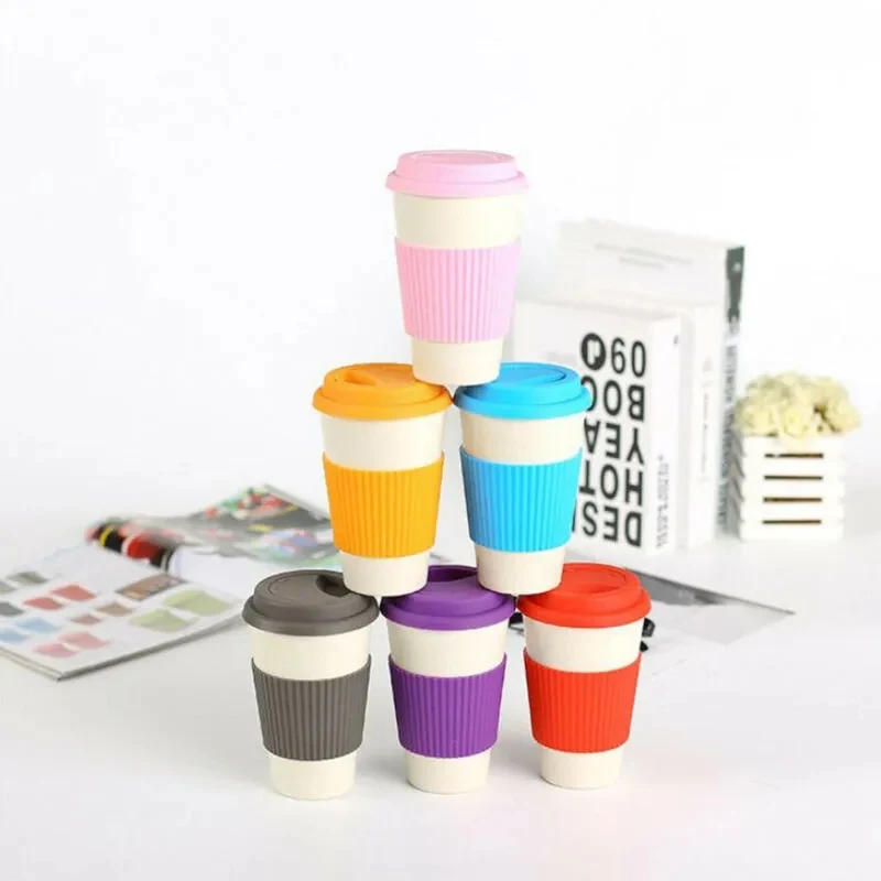 Coffee Cup With Lid And Cup Cover 1