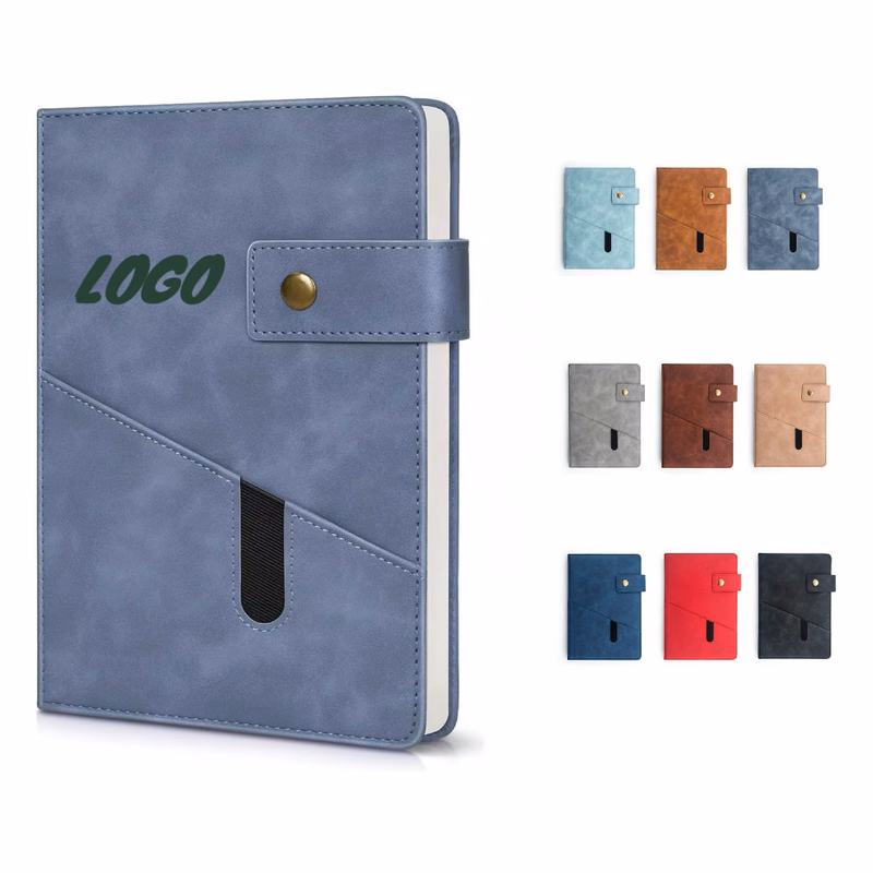 MOQ 10 pcs Premium Notebook with Front Pocket