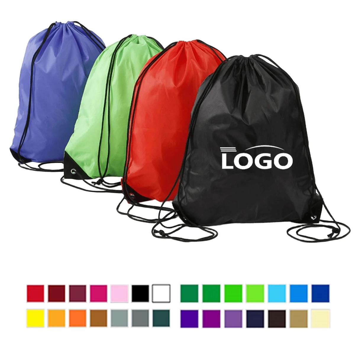 Drawstring Cinch Up Backpack 1