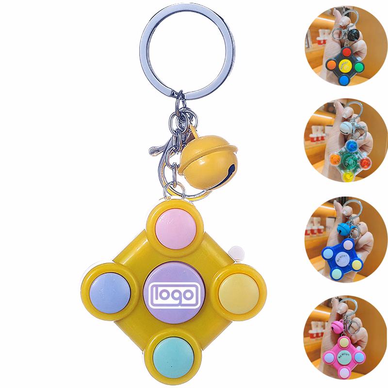 Memory Cube Game Puzzle Toy Keychain